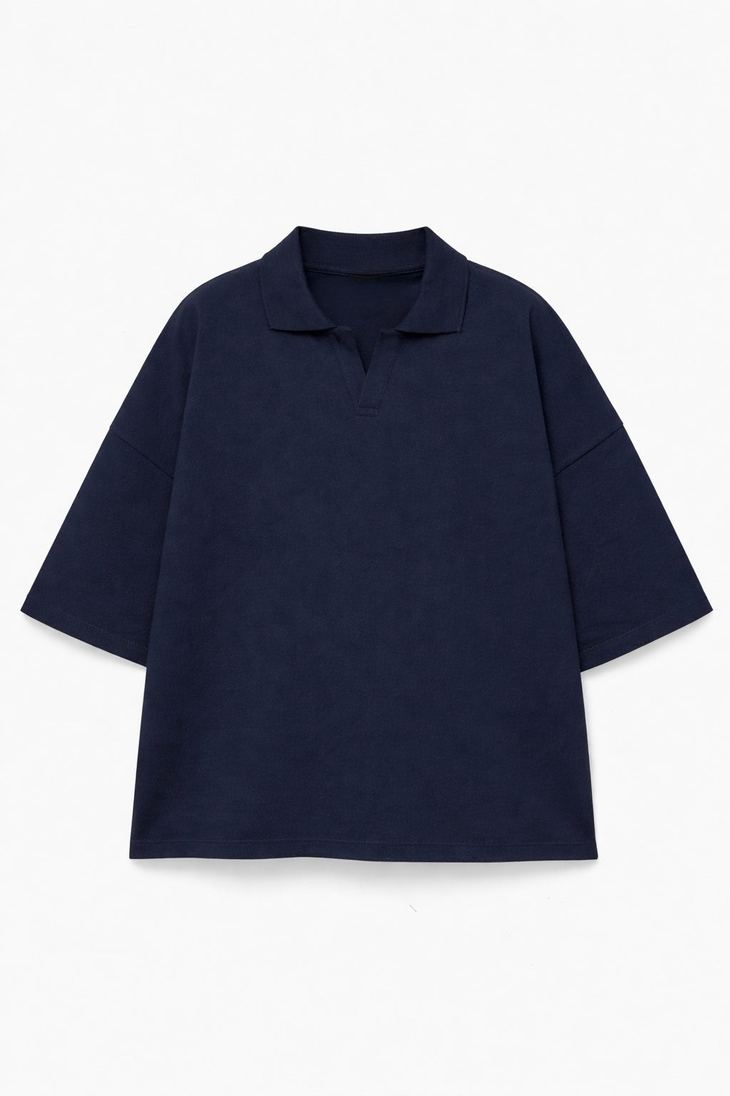 Boxy fit polo shirt