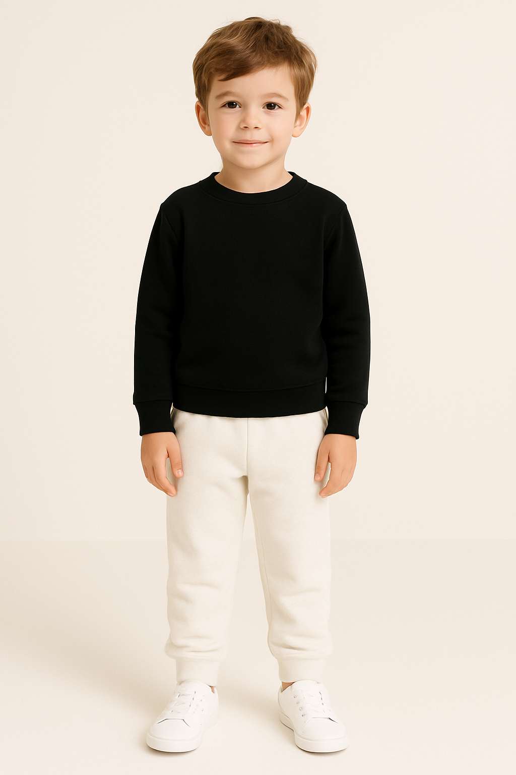 Kids oversized crew neck