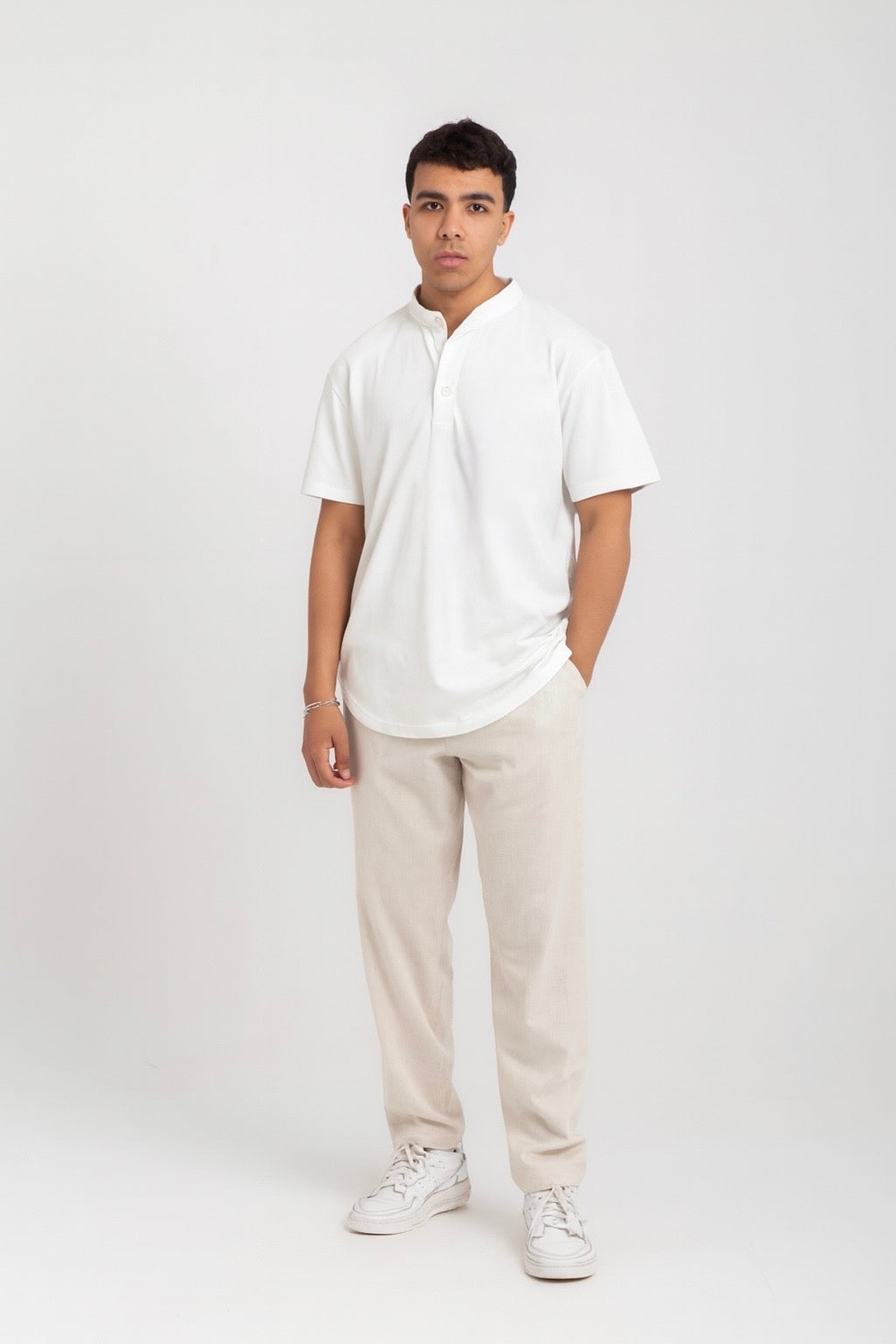 Basic cotton Polo T-shirt