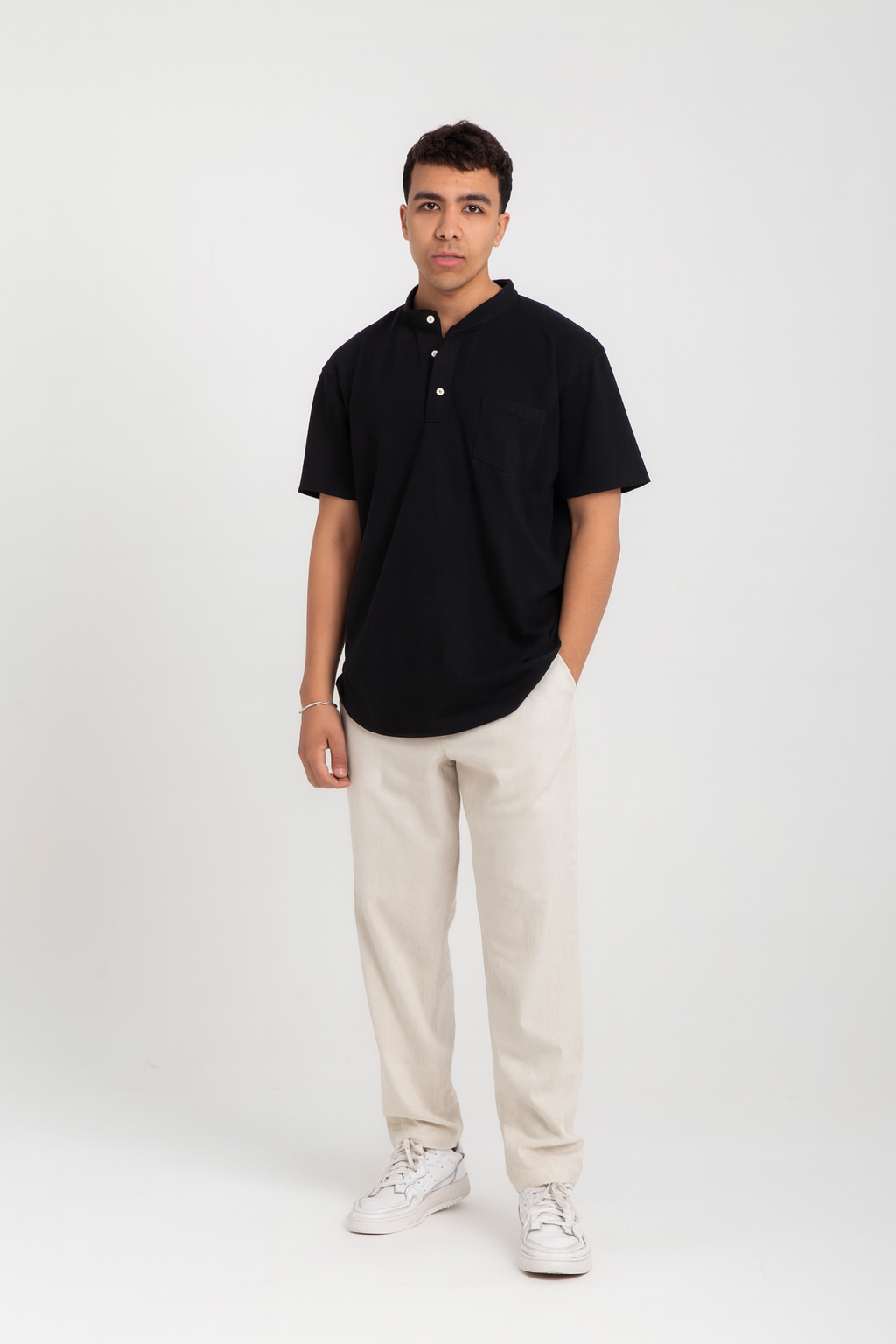 Basic cotton Polo T-shirt