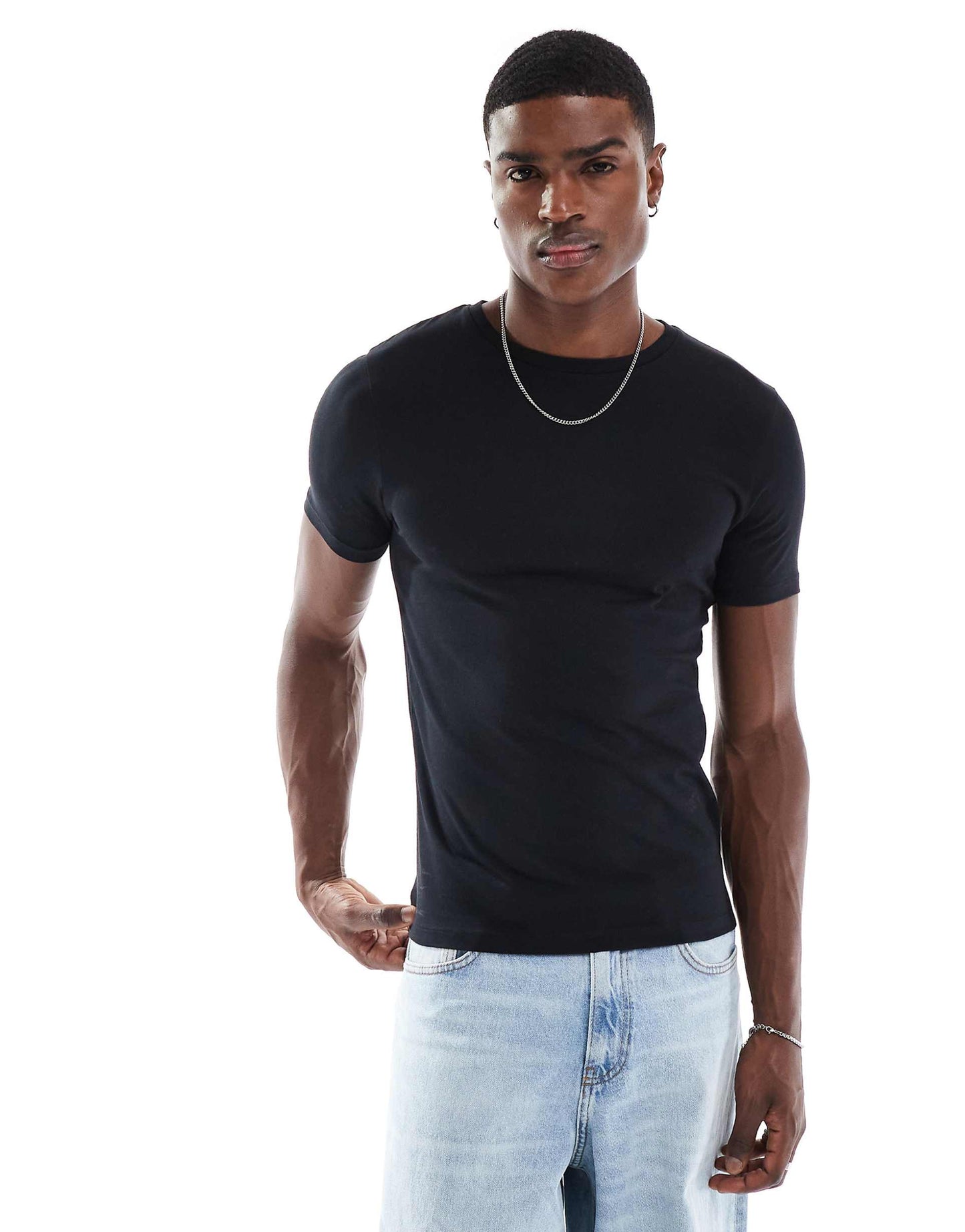 Lycra cotton slim fit t-shirt