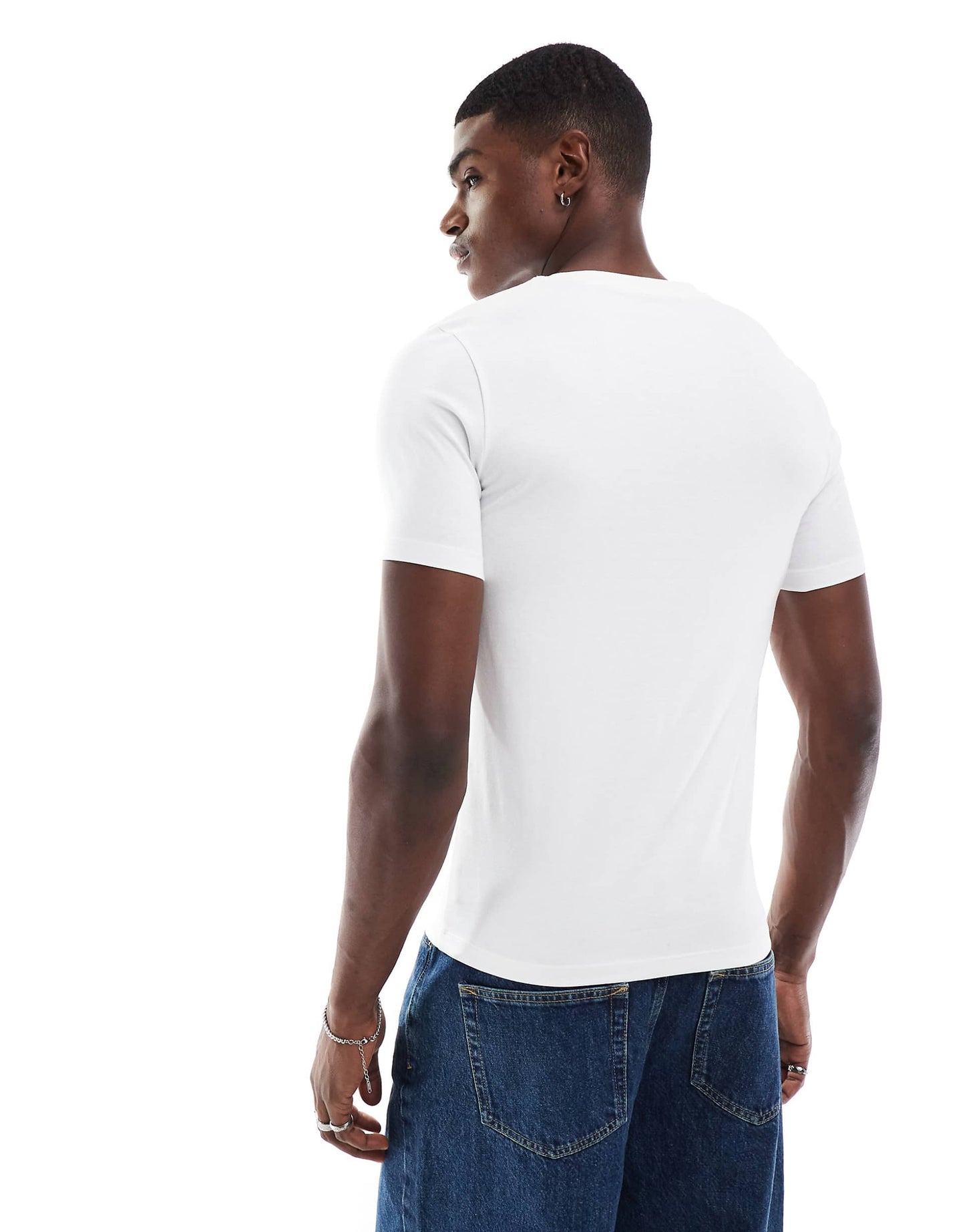 Lycra cotton slim fit t-shirt