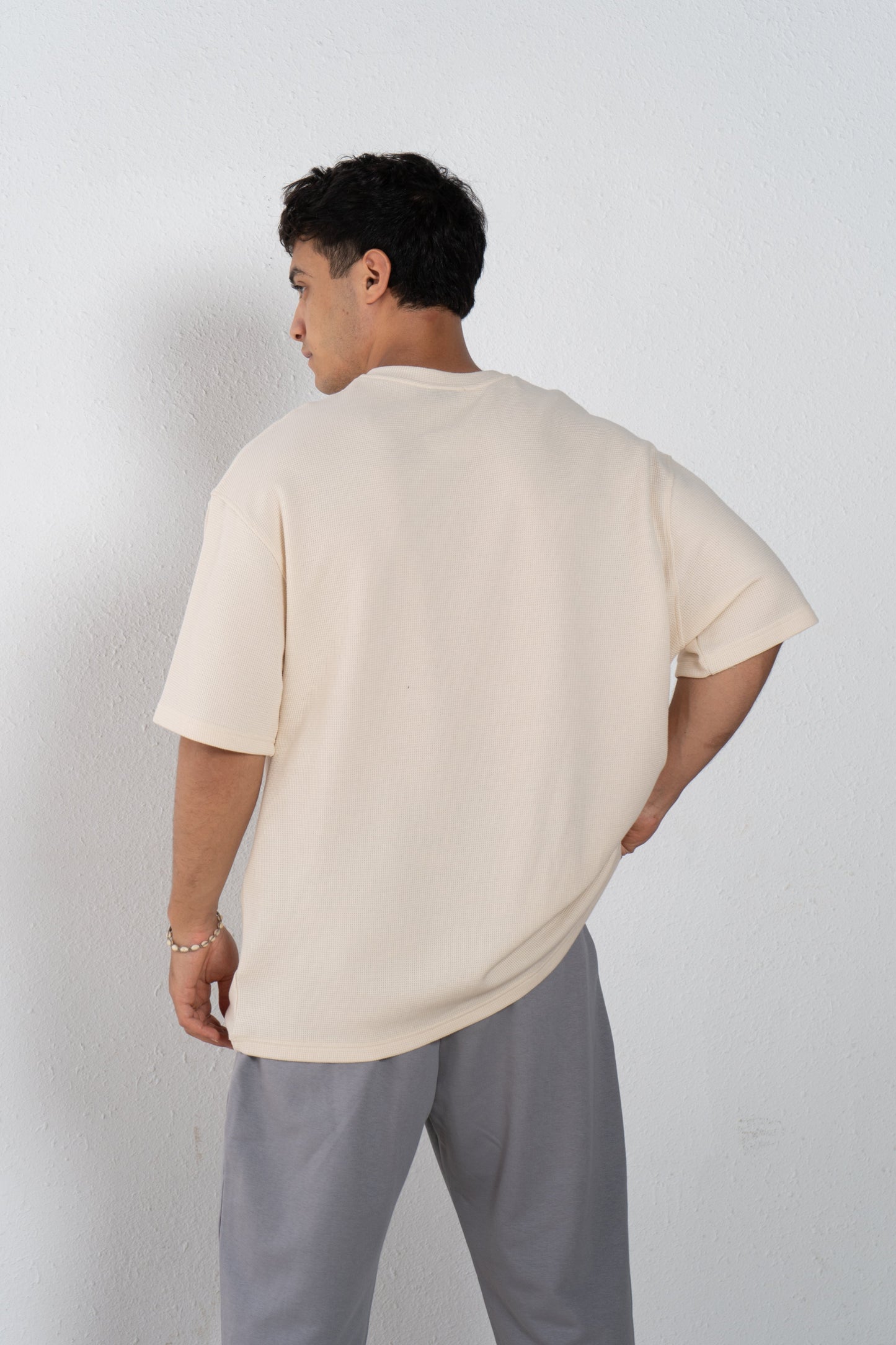Round cotton T shirt
