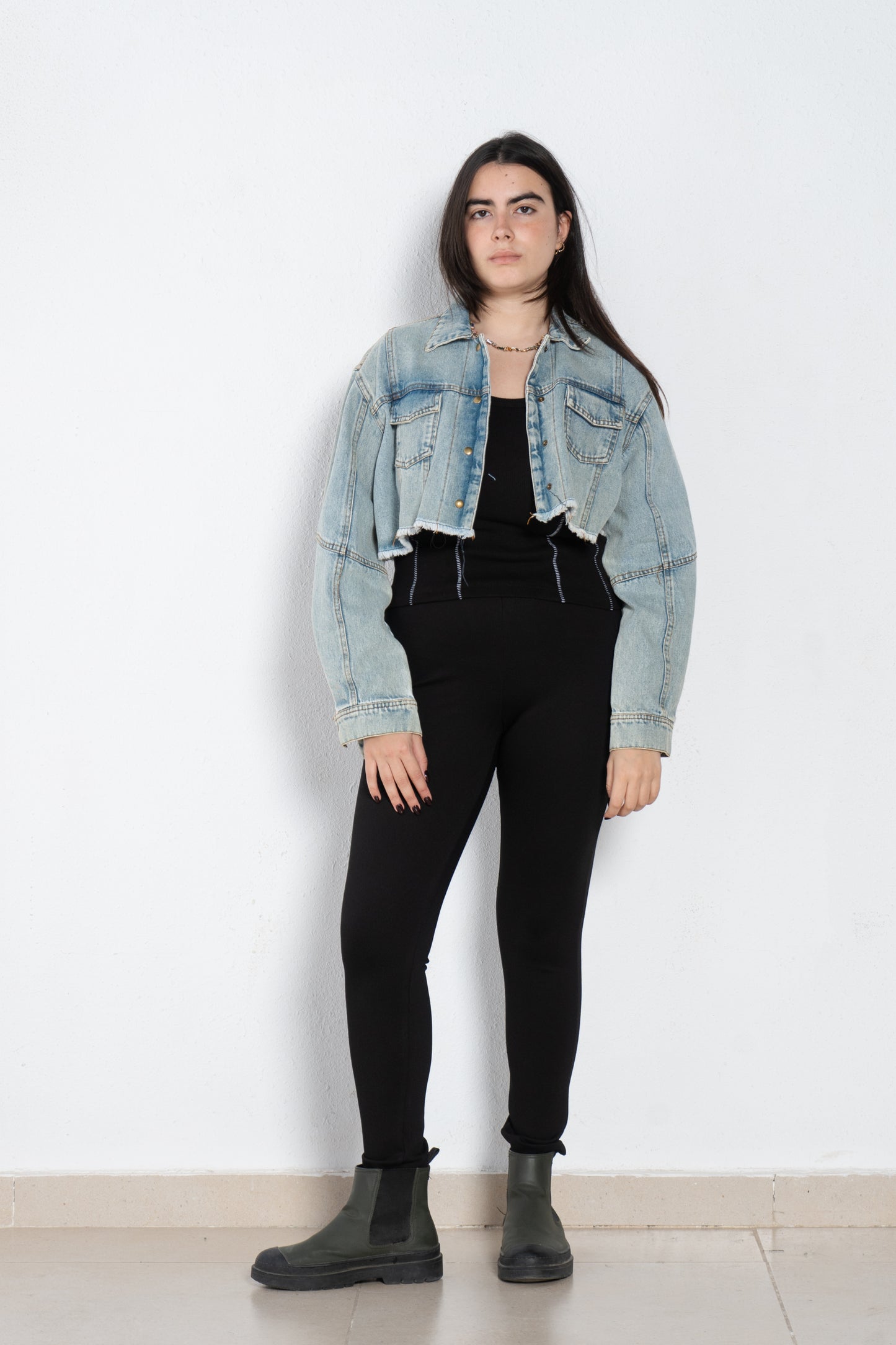 Cotton Lycra basic leggings