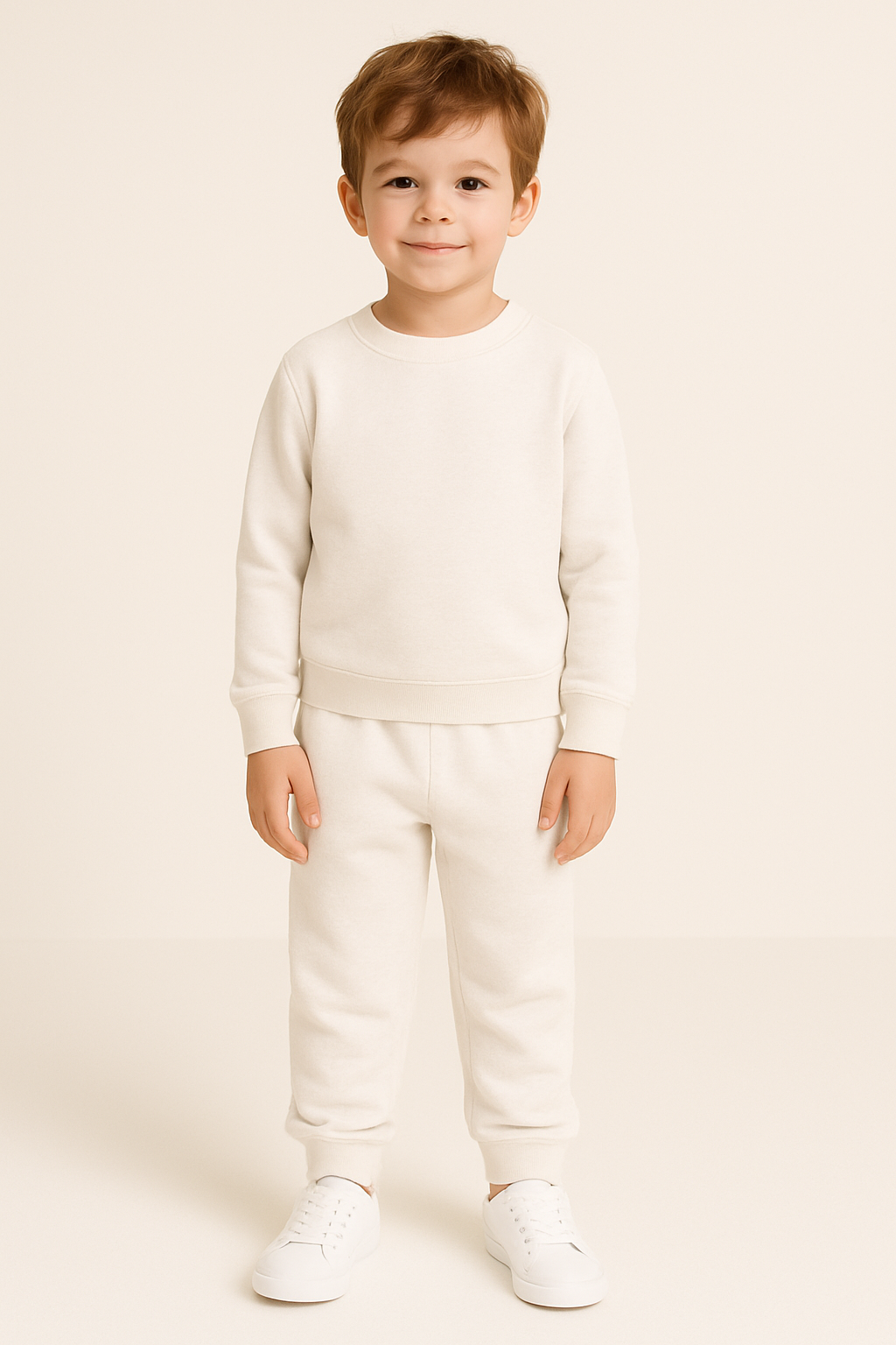 Kids oversized crew neck