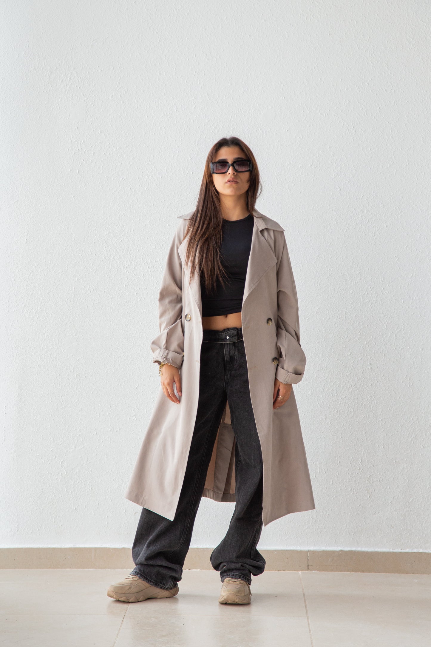Lightweight trench coat