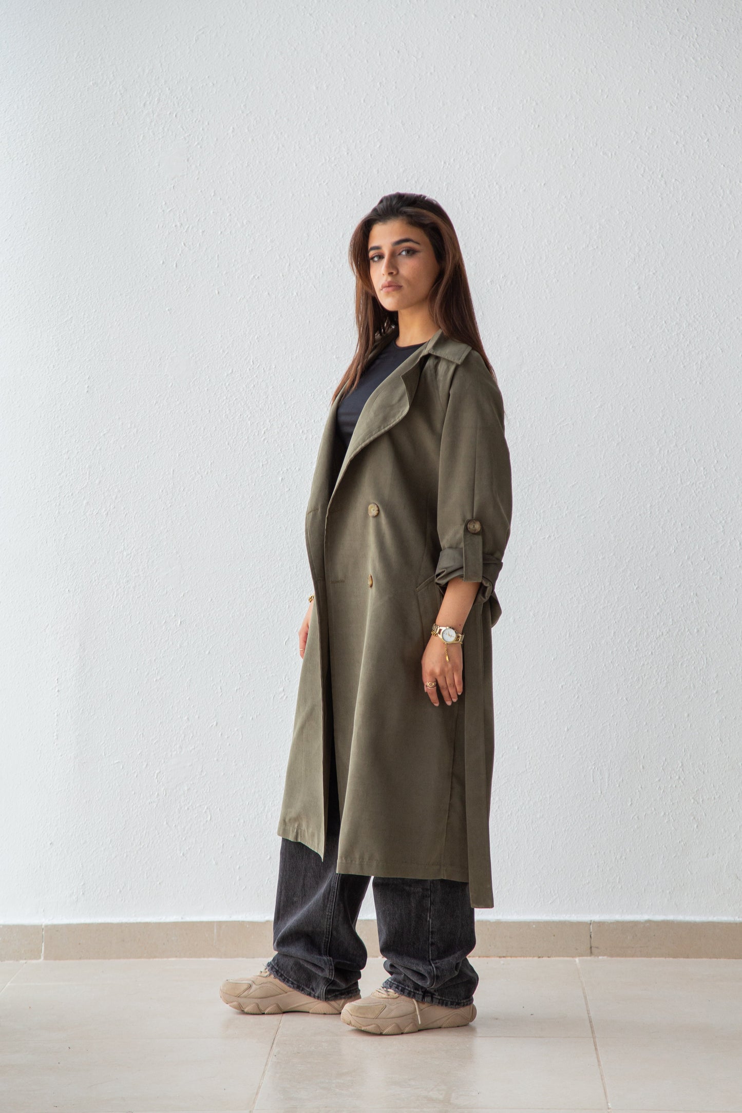 Lightweight trench coat
