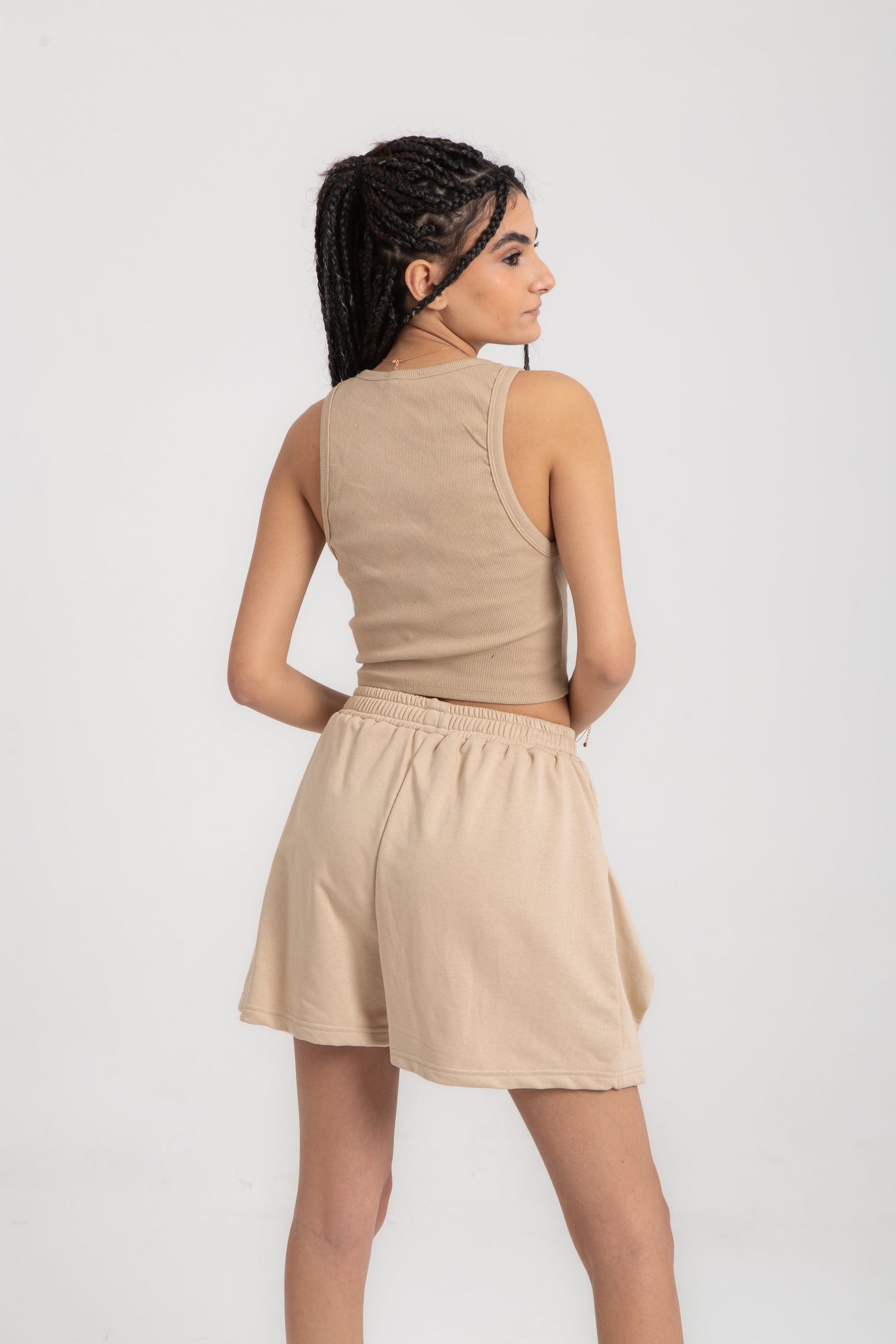 Cotton cargo shorts