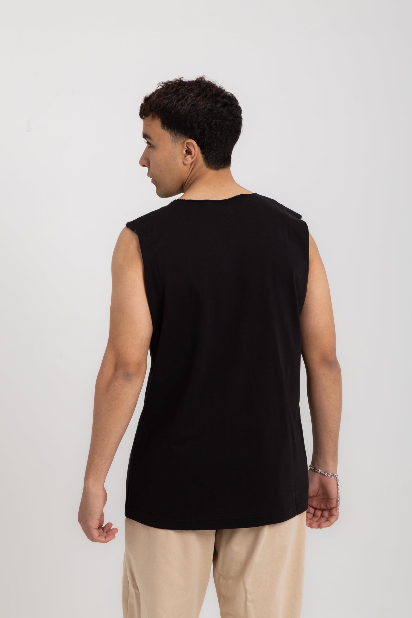 Basic wide shoulders tank top