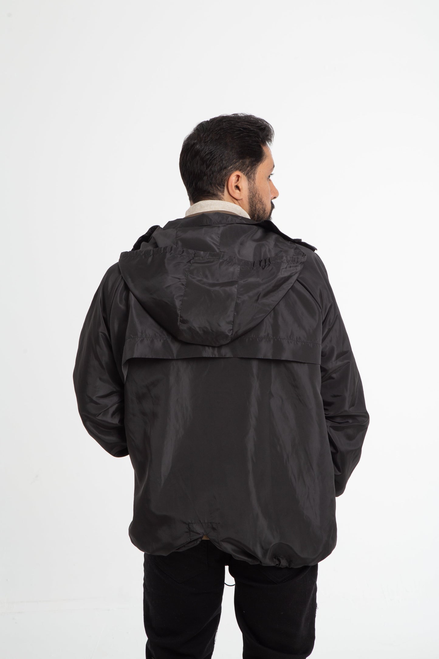 Oversized parka jacket