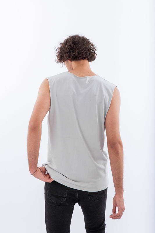 Basic wide shoulders tank top