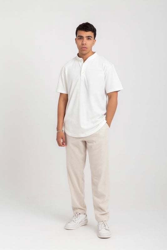 Basic cotton Polo T-shirt