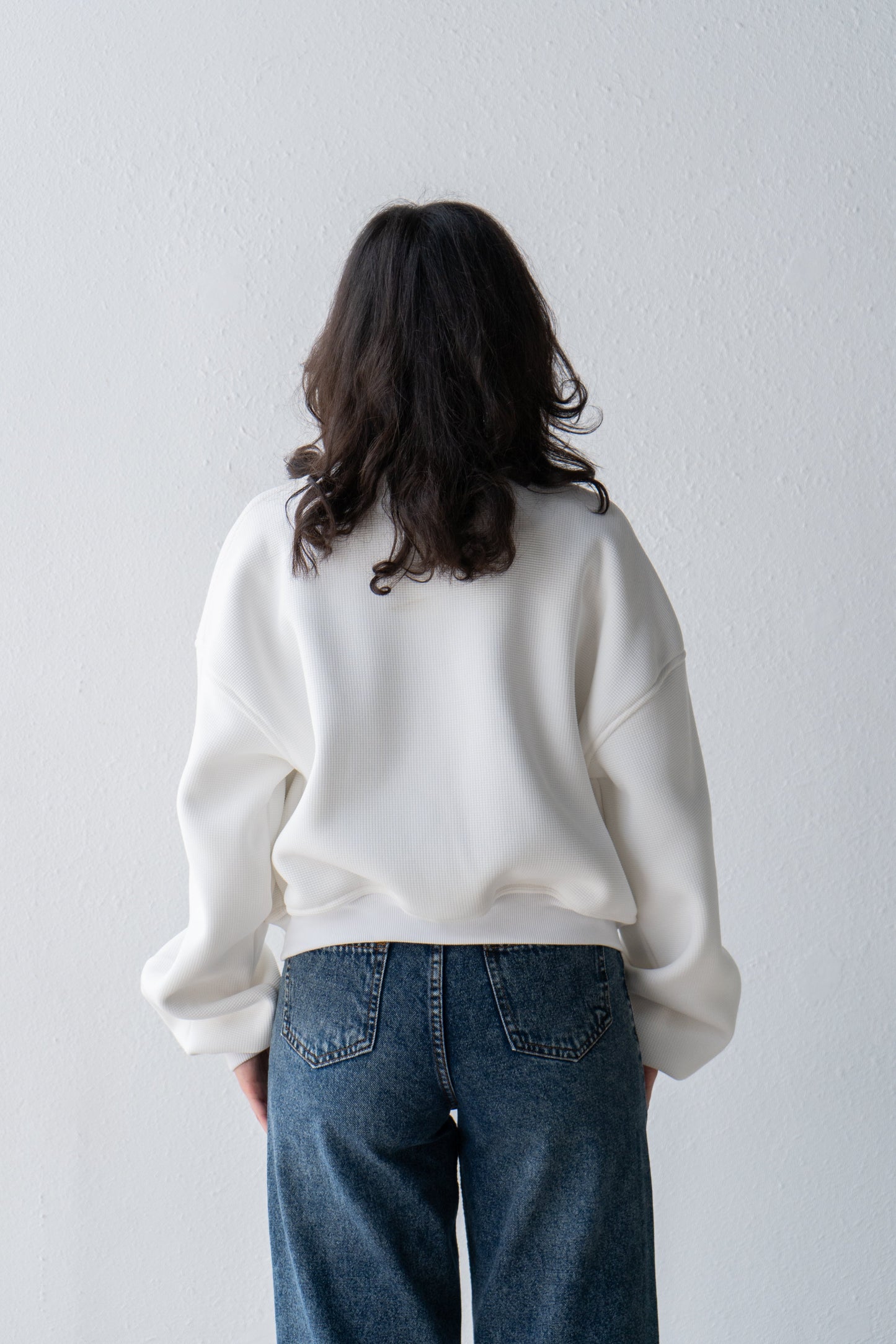 cropped jacket with inner fleece