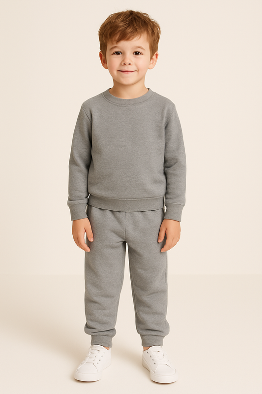 Kids oversized crew neck
