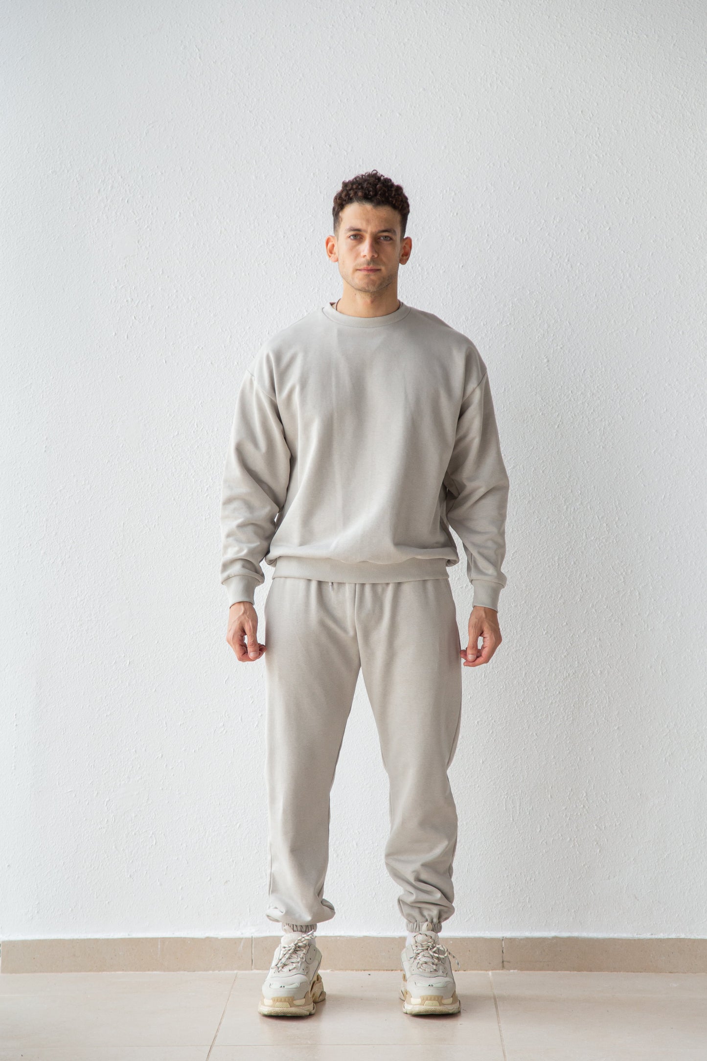 Basic cotton crewneck