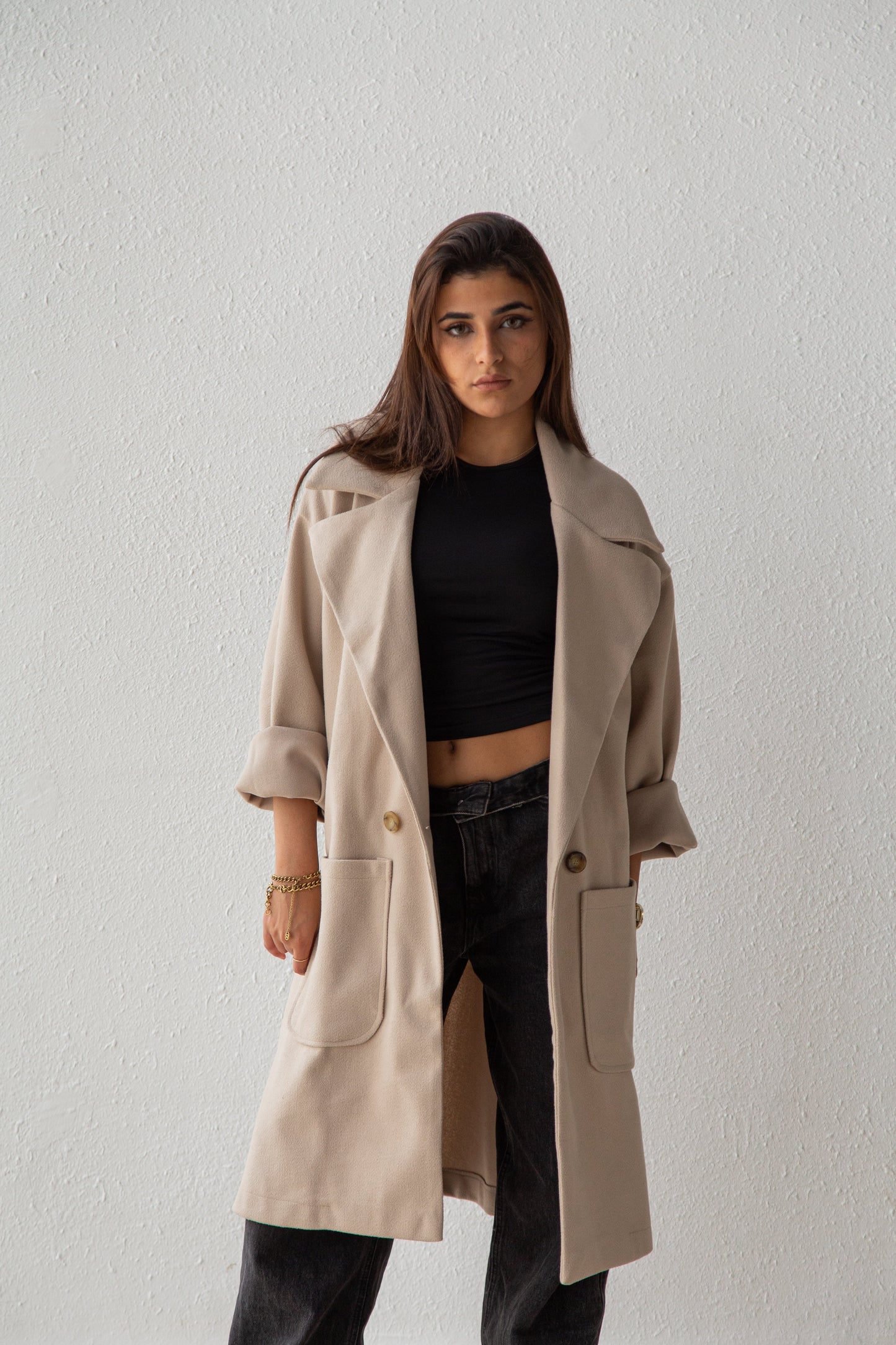 Oversized coat