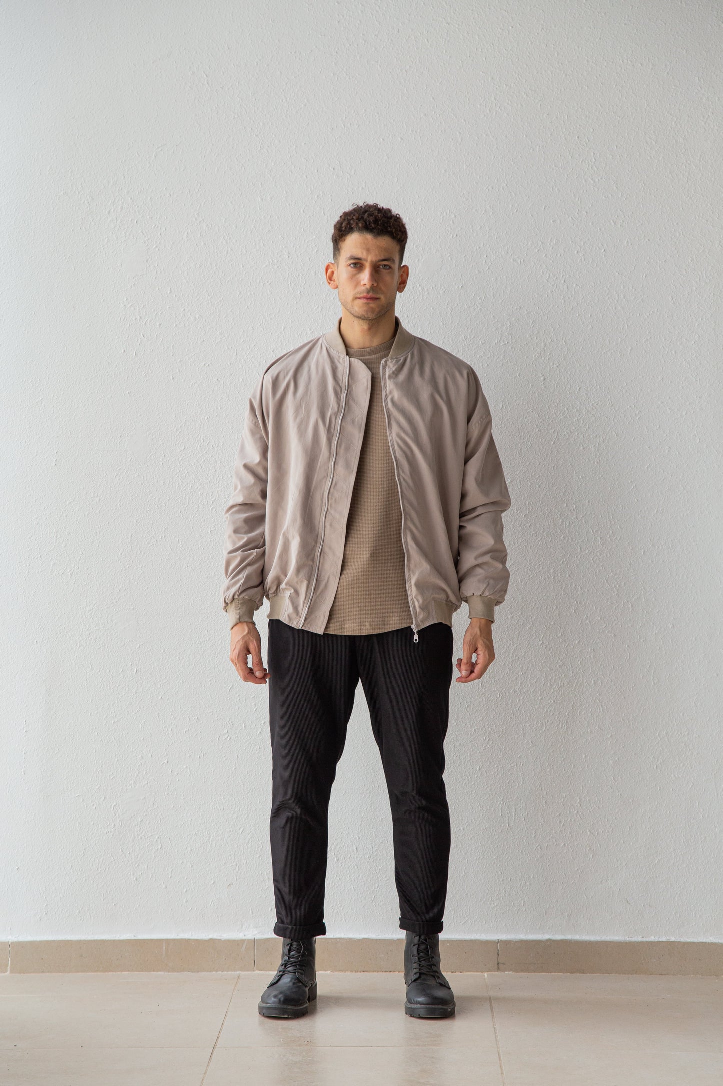 Oversized bomber jacket