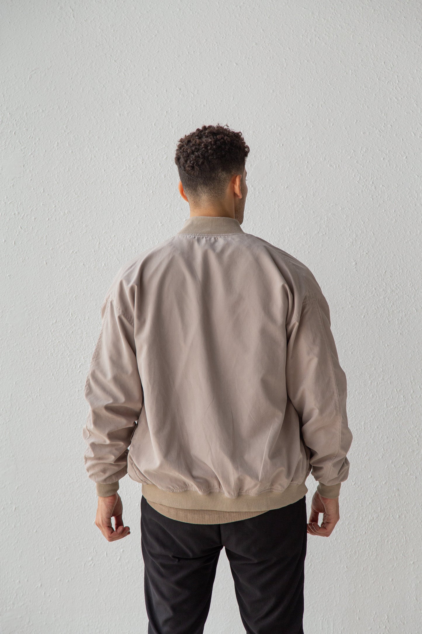 Oversized bomber jacket